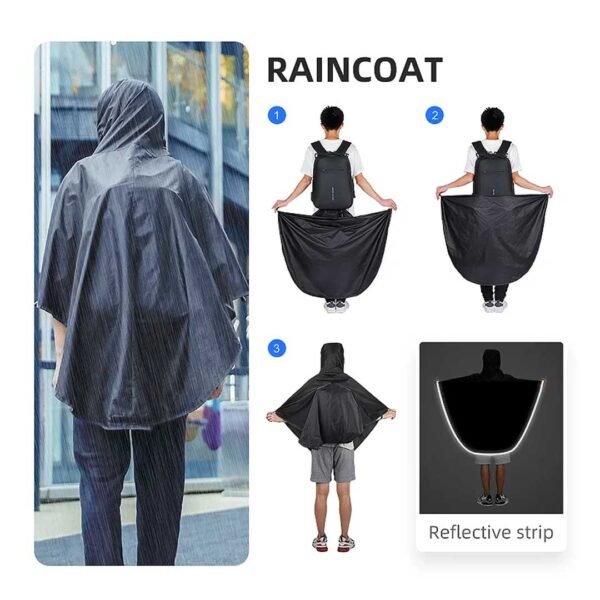 Mark Ryden Modern Anti Theft Raincoat Laptop Backpack In Sri Lanka